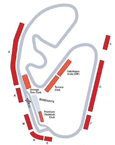 race paddock vip concert