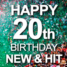 Happy 20th Birthday New & Hit