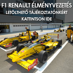 Forma 1 Renault Élményvezetés